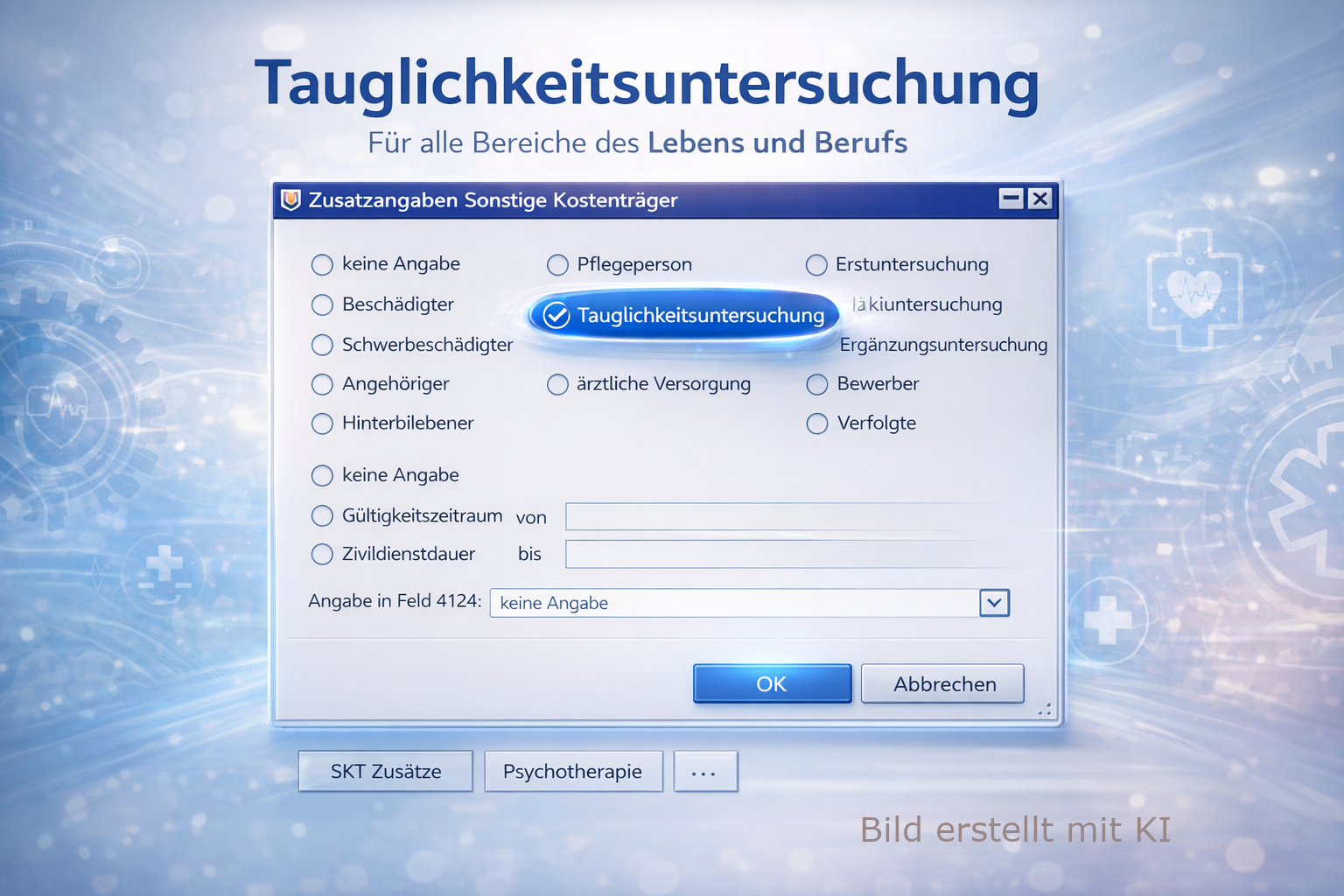 Nachweis der Tauglichkeit